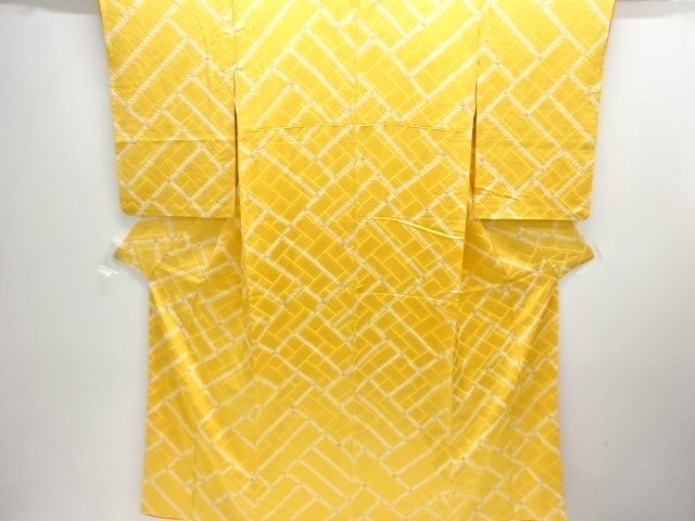 JAPANESE KIMONO / KOMON / SHIBORI / HIGAKI PATTERN
